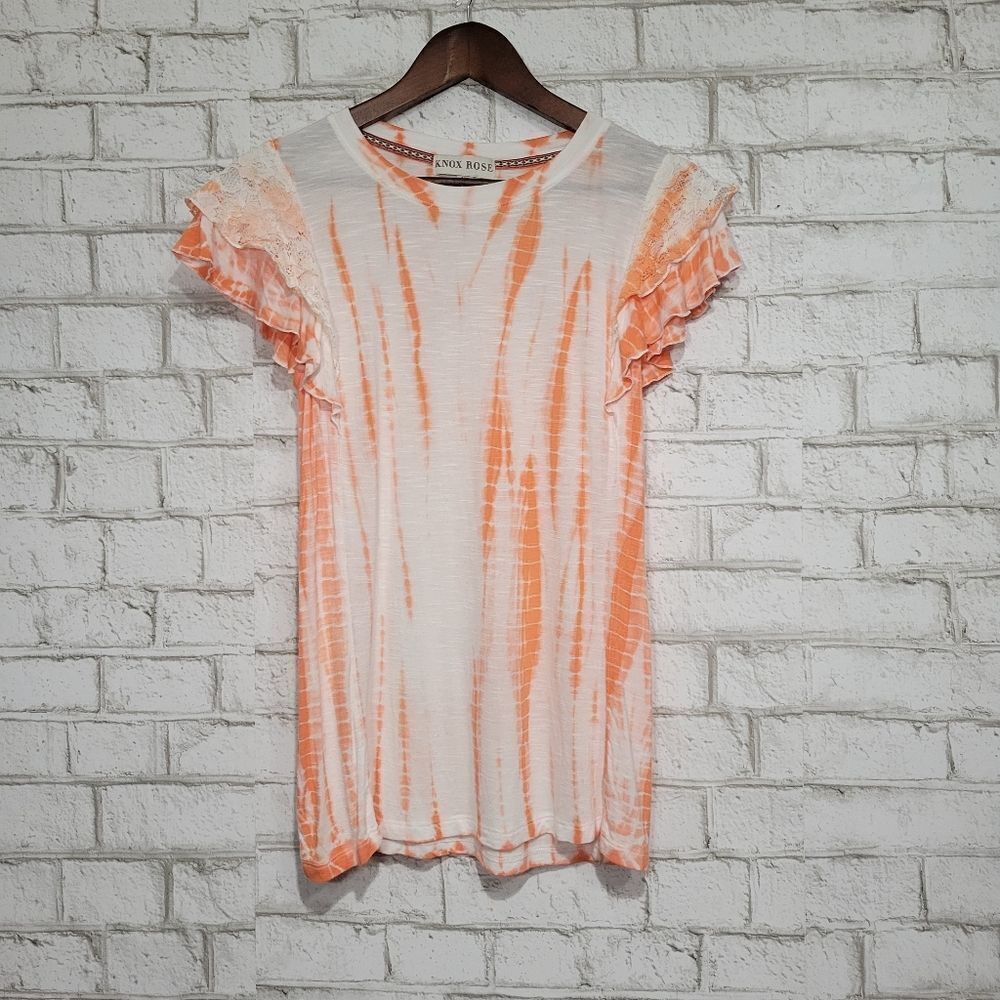 Knox Rose tye-dye short‎ sleeve top